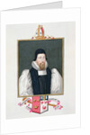 Portrait of Richard Cox Bishop of Ely by Sarah Countess of Essex