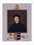Portrait of Cuthbert Tunstall Bishop of Durham by Sarah Countess of Essex