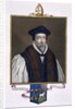Portrait of John Hooper Bishop of Gloucester by Sarah Countess of Essex