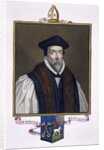 Portrait of John Hooper Bishop of Gloucester by Sarah Countess of Essex