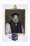 Portrait of John Hooper Bishop of Gloucester by Sarah Countess of Essex