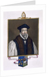 Portrait of John Hooper Bishop of Gloucester by Sarah Countess of Essex
