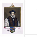 Portrait of John Hooper Bishop of Gloucester by Sarah Countess of Essex