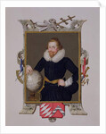 Portrait of Sir Walter Raleigh by Sarah Countess of Essex