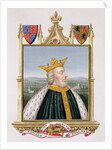 Portrait of Edward III King of England from 1327 from 'Memoirs of the Court of Queen Elizabeth'. by Sarah Countess of Essex