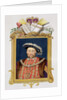 Portrait of Henry VIII as Defender of the Faith by Sarah Countess of Essex