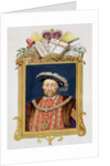Portrait of Henry VIII as Defender of the Faith by Sarah Countess of Essex