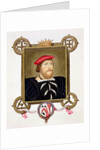 Portrait of Thomas Boleyn Earl of Wiltshire by Sarah Countess of Essex