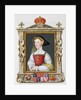Portrait of Jane Seymour 3rd Queen of Henry VIII by Sarah Countess of Essex