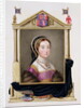 Portrait of Catherine Howard 5th Queen of Henry VIII by Sarah Countess of Essex