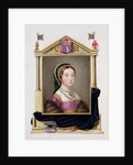 Portrait of Catherine Howard 5th Queen of Henry VIII by Sarah Countess of Essex