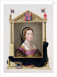 Portrait of Catherine Howard 5th Queen of Henry VIII by Sarah Countess of Essex
