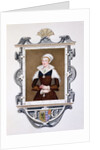 Portrait of Lady Jane Grey 'Nine-Days Queen' from 'Memoirs of the Court of Queen Elizabeth'. by Sarah Countess of Essex