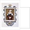 Portrait of Lady Jane Grey 'Nine-Days Queen' from 'Memoirs of the Court of Queen Elizabeth'. by Sarah Countess of Essex