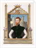 Portrait of Edward Courtenay Last Earl of Devonshire from 'Memoirs of the Court of Queen Elizabeth'. by Sarah Countess of Essex