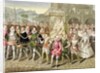 Queen Elizabeth I in Procession with her Courtiers c.1600-03 by Sarah Countess of Essex
