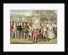 Queen Elizabeth I in Procession with her Courtiers c.1600-03 by Sarah Countess of Essex