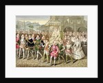 Queen Elizabeth I in Procession with her Courtiers c.1600-03 by Sarah Countess of Essex