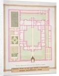 Ground Plan of the Old House at Hatfield in Queen Elizabeth's Time from 'Memoirs of the Court of Queen Elizabeth'. by Sarah Countess of Essex