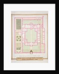 Ground Plan of the Old House at Hatfield in Queen Elizabeth's Time from 'Memoirs of the Court of Queen Elizabeth'. by Sarah Countess of Essex