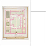 Ground Plan of the Old House at Hatfield in Queen Elizabeth's Time from 'Memoirs of the Court of Queen Elizabeth'. by Sarah Countess of Essex