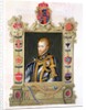 Portrait of Philip II King of Spain from 'Memoirs of the Court of Queen Elizabeth' after a portrait by Titian. by Sarah Countess of Essex