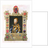 Portrait of Philip II King of Spain from 'Memoirs of the Court of Queen Elizabeth' after a portrait by Titian. by Sarah Countess of Essex