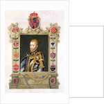 Portrait of Philip II King of Spain from 'Memoirs of the Court of Queen Elizabeth' after a portrait by Titian. by Sarah Countess of Essex