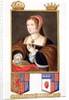 Portrait of Margaret Tudor Queen of Scotland by Sarah Countess of Essex