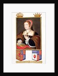 Portrait of Margaret Tudor Queen of Scotland by Sarah Countess of Essex