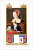 Portrait of Margaret Tudor Queen of Scotland by Sarah Countess of Essex