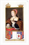 Portrait of Margaret Tudor Queen of Scotland by Sarah Countess of Essex