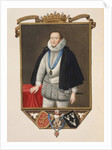 Portrait of Gilbert Talbot 7th Earl of Shrewsbury by Sarah Countess of Essex