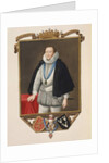 Portrait of Gilbert Talbot 7th Earl of Shrewsbury by Sarah Countess of Essex