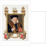 Portrait of Sir Nicholas Bacon by Sarah Countess of Essex