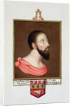 Portrait of Sir Thomas Wyatt the Younger from 'Memoirs of the Court of Queen Elizabeth'. by Sarah Countess of Essex