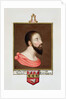 Portrait of Sir Thomas Wyatt the Younger from 'Memoirs of the Court of Queen Elizabeth'. by Sarah Countess of Essex