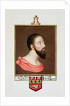Portrait of Sir Thomas Wyatt the Younger from 'Memoirs of the Court of Queen Elizabeth'. by Sarah Countess of Essex