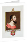 Portrait of Sir Thomas Wyatt the Younger from 'Memoirs of the Court of Queen Elizabeth'. by Sarah Countess of Essex