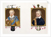 Double portrait of Sir Humphrey Gilbert and Sir Richard Grenville by Sarah Countess of Essex