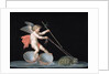 Cupid being led by Tortoises by Michelangelo Maestri