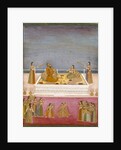 The young Mughal Emperor Muhammad Shah at a nautch performance, c.1725 by School Mughal