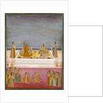 The young Mughal Emperor Muhammad Shah at a nautch performance, c.1725 by School Mughal