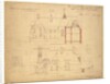 Elevations for The Red House, Bexley Heath by Philip Webb
