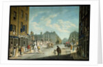 Capel Street with the Royal Exchange, Dublin, 1800 by James Malton