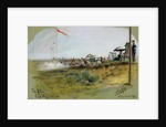 The Albert - First Stage, 900 yards, Bisley Camp, 1893 by Cecil Cutler