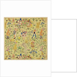 Textile design for 'Alice in Wonderland' by Charles Francis Annesley Voysey