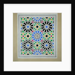 Mosaic pavement in the dressing room of the Sultana, Alhambra by James Cavanagh Murphy