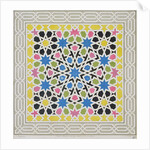 Mosaic design from the Alhambra by James Cavanagh Murphy