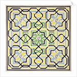 Mosaic design from the Alhambra by James Cavanagh Murphy